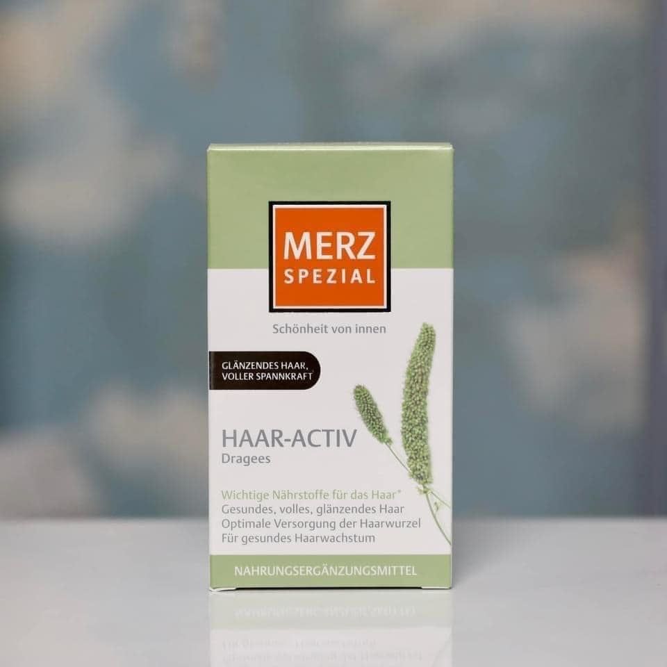  Thuốc Mọc Tóc Hộp Màu Xanh Merz Spezial Haar Activ, 120 Viên 