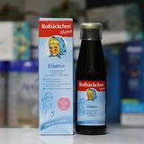  Siro bổ sung sắt cho bà bầu Rotbäckchen Mama và mẹ cho con bú - Hương vị hoa quả cực kỳ thơm ngon, dễ uống chai 450ml 
