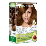  Thuốc Nhuôm Tóc Garnier Nutrisse 43 Vàng Nâu Cà Phê Sữa 