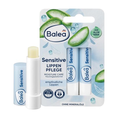  Set son dưỡng môi Balea lô hội (2 thỏi) 