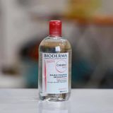  Tẩy trang Bioderma hồng Créaline H2O, chai 500ml 