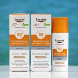  Kem chống nắng Eucerin Photoaging Control tinted Sun gel - cream Medium, 50ml 