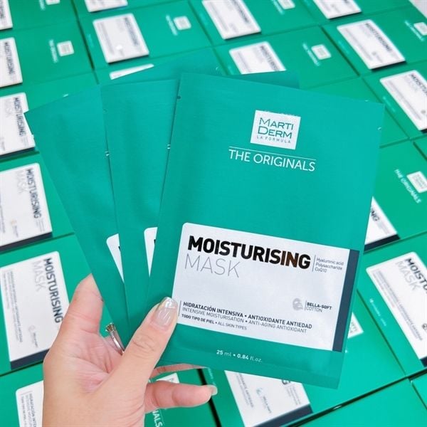  Mặt nạ MARTI DERM xanh lá 