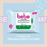  Khăn Giấy Tẩy Trang Dưỡng Ẩm Bebe Abschminktücher Pflegend - Gói 25 Miếng 