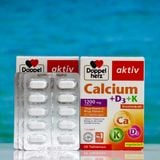  Viên uống Doppelherz Calcium + D3 + K - Hỗ trợ bổ sung canxi và vitamin 