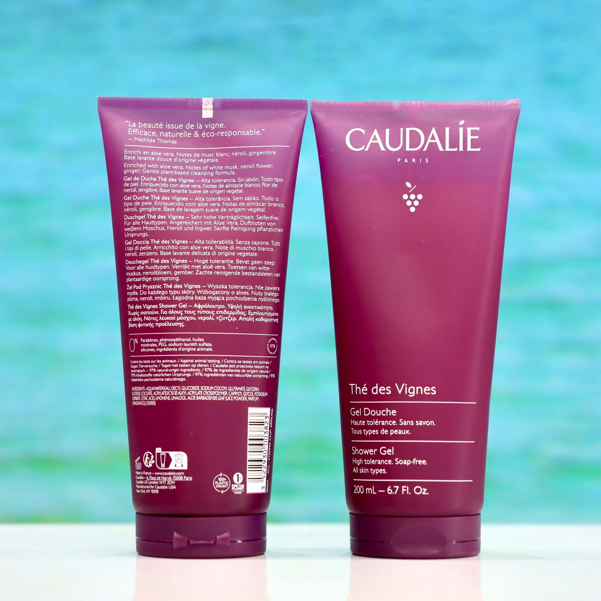  Sữa tắm Caudalie tím 200ml 