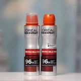  Xịt khử mùi cơ thể LOREAL men expert 96h 