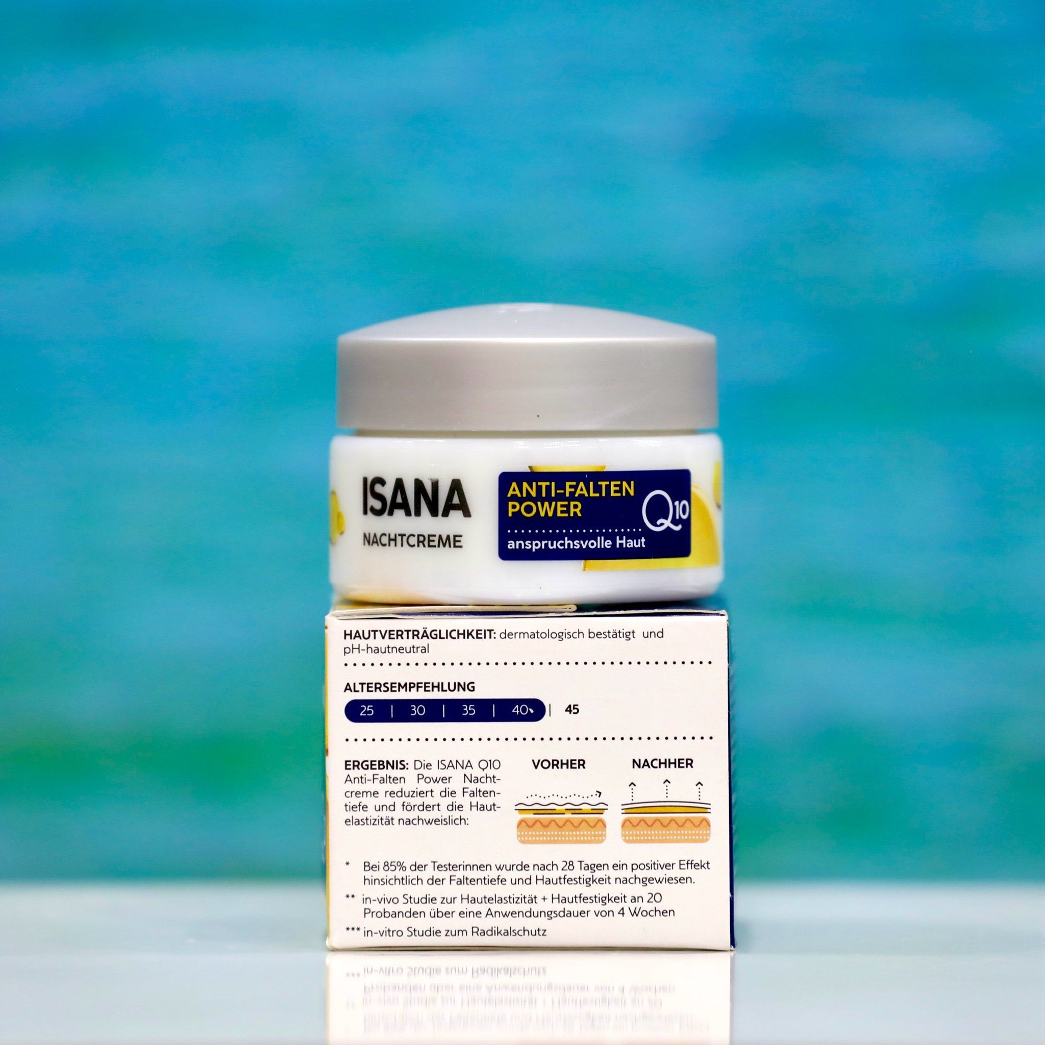  Kem dưỡng da Isana Q10 ban đêm hộp 50ml 