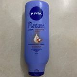  Nivea soft milk 24h+ chai 400ml 