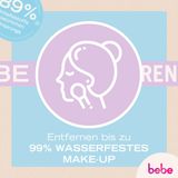  Khăn Giấy Tẩy Trang Dưỡng Ẩm Bebe Abschminktücher Pflegend - Gói 25 Miếng 