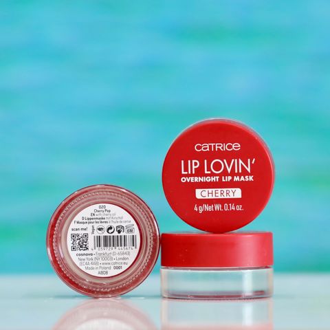  Mặt nạ môi Catrice hương Cherry 4g - Bí quyết đôi môi căng mọng và mềm mại 