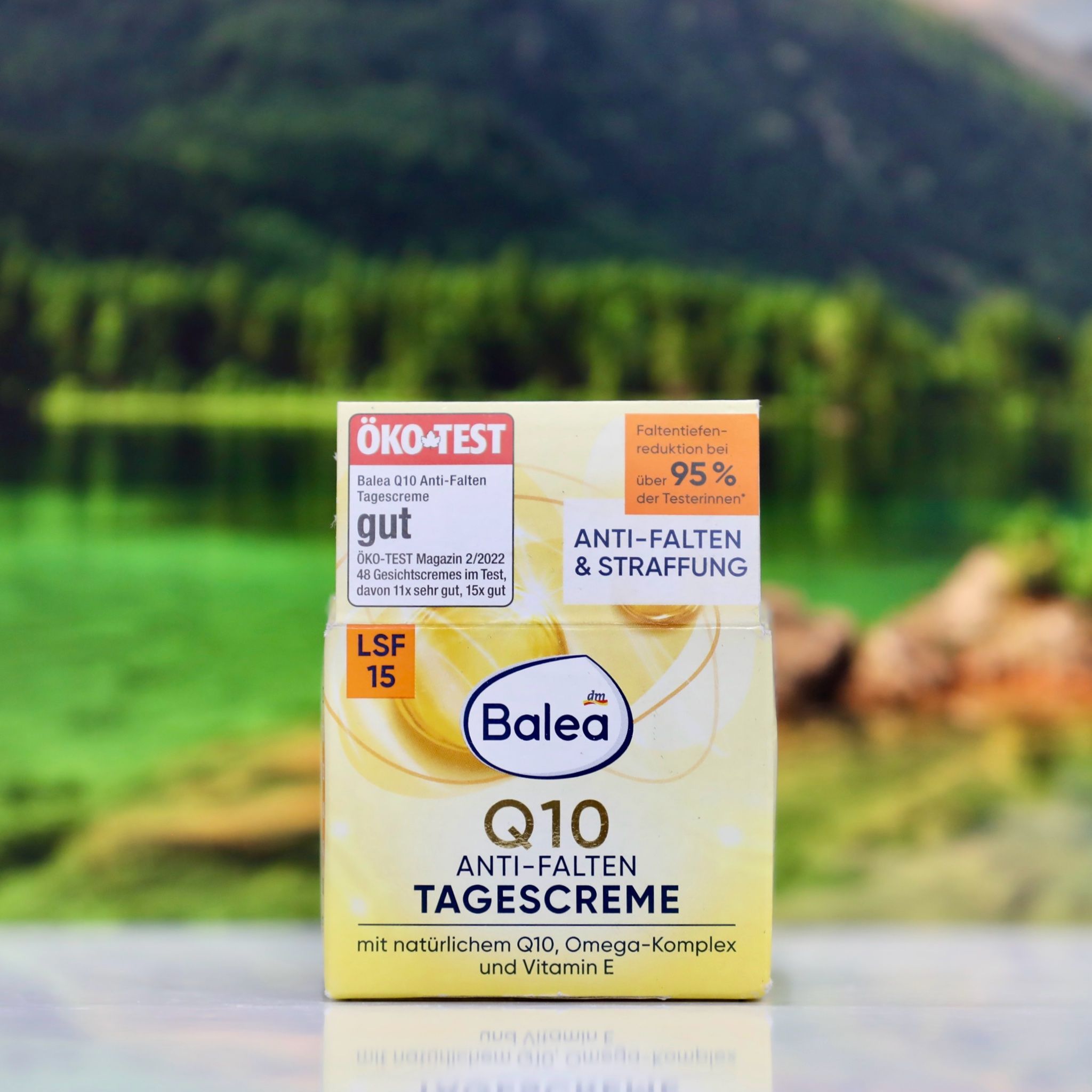  Kem dưỡng da Balea Q10 Anti-Falten ban ngày hộp 50ml 
