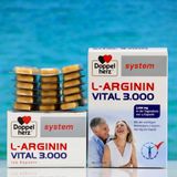  Viên uống L-Argini Vital 3000 hộp 120 viên 