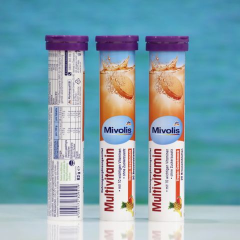  Viên sủi Multivitamin vị dứa, hộp 20 viên 