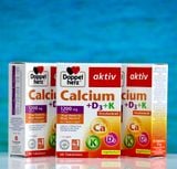  Viên uống Doppelherz Calcium + D3 + K - Hỗ trợ bổ sung canxi và vitamin 