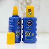  Xịt chống nắng nivea 50+, chai 200ml 