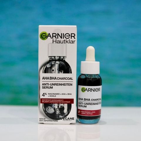  Serum Garnier than hoạt tính AHA+BHA, 30ml 