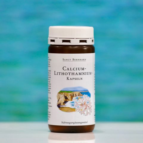  Canxi hữu cơ - CANXI LITHO PLUS - chiết xuất hoàn toàn từ tảo biển đỏ Lithothamnium, hộp 120 viên 