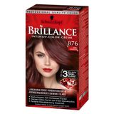  Thuốc nhuộm tóc Số 876: Màu gỗ gụ - Brillance của hãng Schwarzkopf 