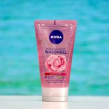  Sữa rửa mặt Nivea chiết xuất hoa hồng dành cho mọi loại da, 150ml 