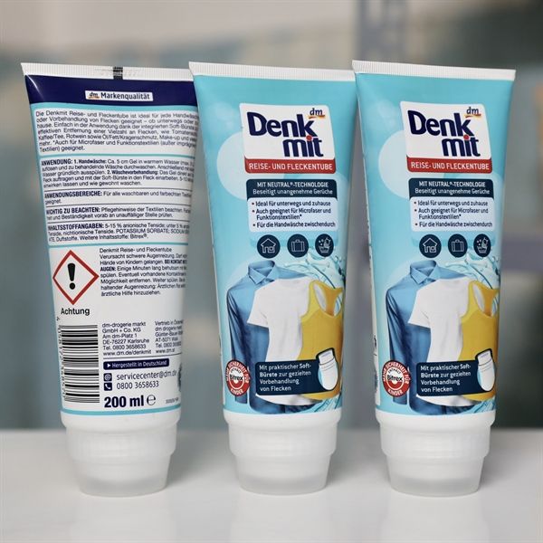  Tuýp giặt quần áo Denkmit 200ml 