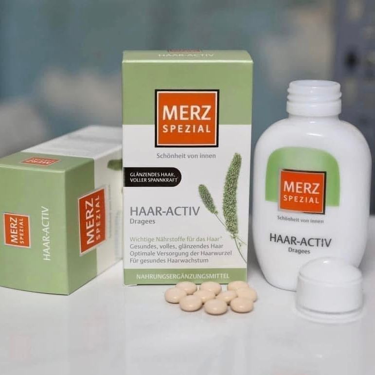  Viên uống Merz Spezial Haar-Activ - Hỗ trợ nuôi dưỡng tóc chắc khỏe, 120 viên 