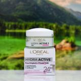  Kem Dưỡng Da Loreal Hydra Active 3 24h Ban Ngày, 50ml 
