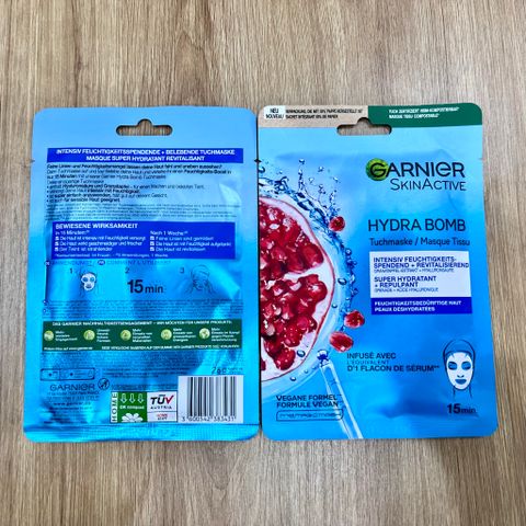  Mặt Nạ Dưỡng Da Garnier SkinActive Hydra Bomb Cấp Ẩm Cho Da Khô 1 Miếng 