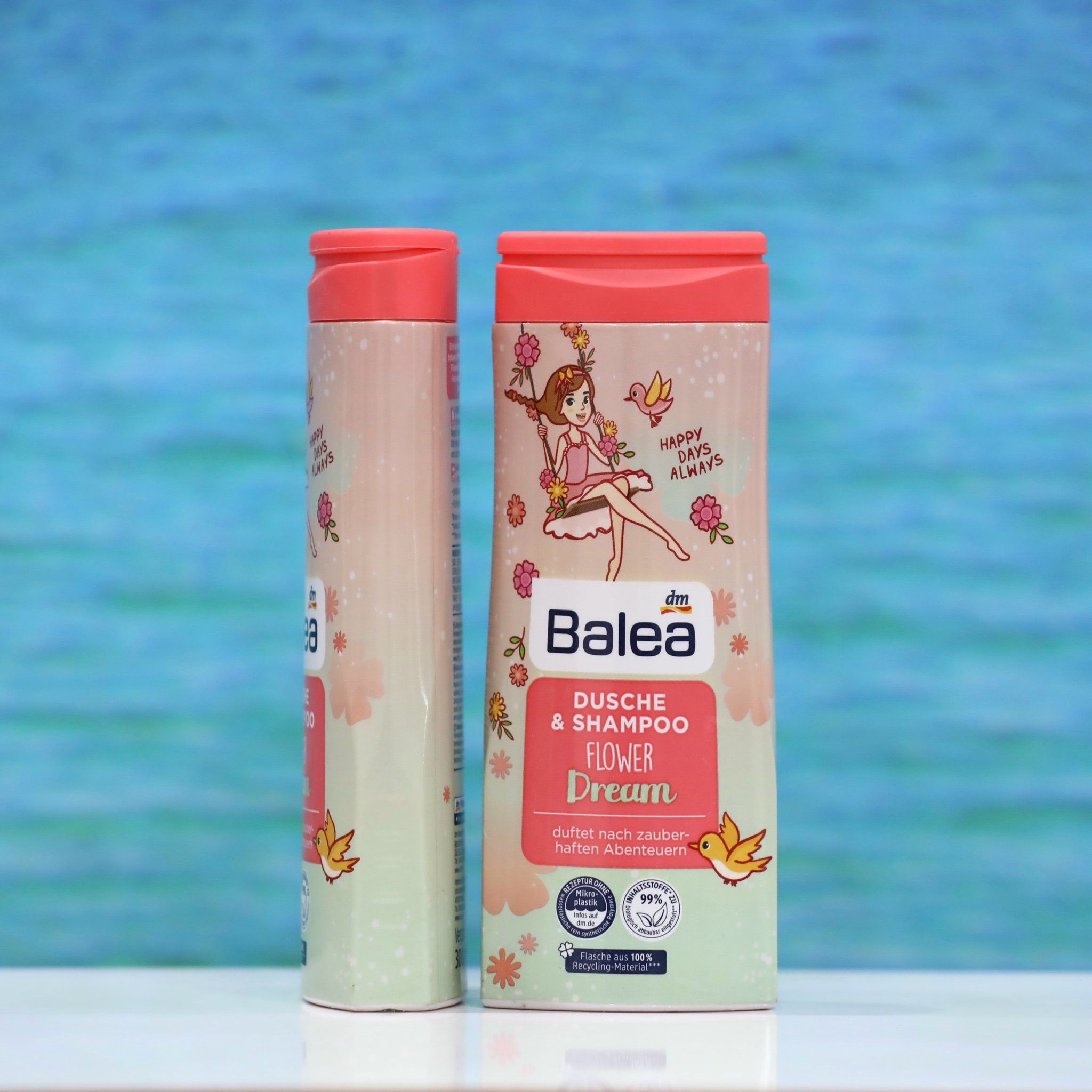  Sữa tắm gội bé gái Balea chai 300ml 