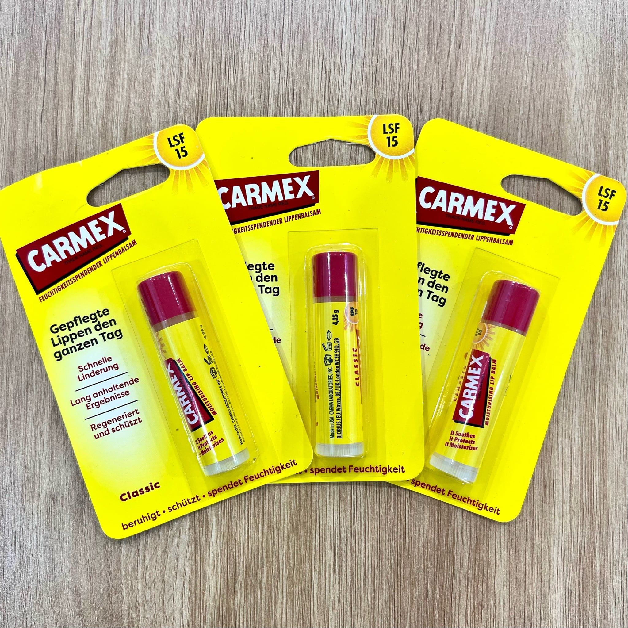  Son dưỡng môi Carmex thỏi 