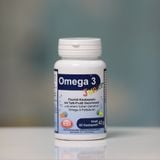  OMEGA-3 Junior dạng viên ngậm cung cấp DHA, EPA và Vitamin D3 cho trẻ nhỏ, 60 viên 