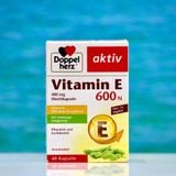  Viên uống VITAMIN E 600N DOPPEL HERZ, hộp 60 viên 