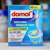  VIÊN RỬA BÁT DÙNG CHO MÁY RỬA BÁT DOMOL, hộp 40 viên 