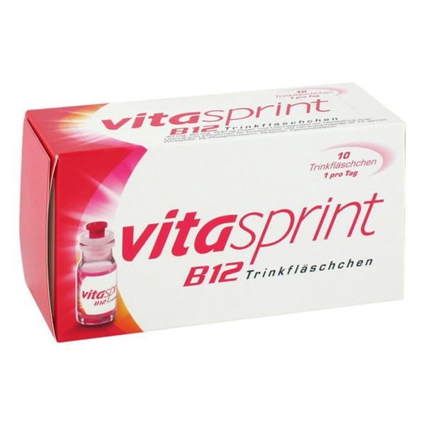  VITASPRINT B12 hộp 10 lọ, mỗi lọ 10ml, hàng chuẩn của Đức 