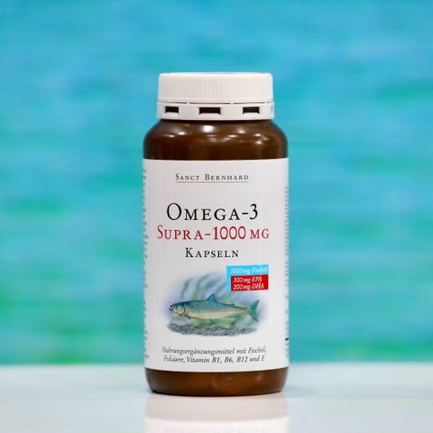  Viên uống Omega Supra-1000 mg lọ 120 viên 