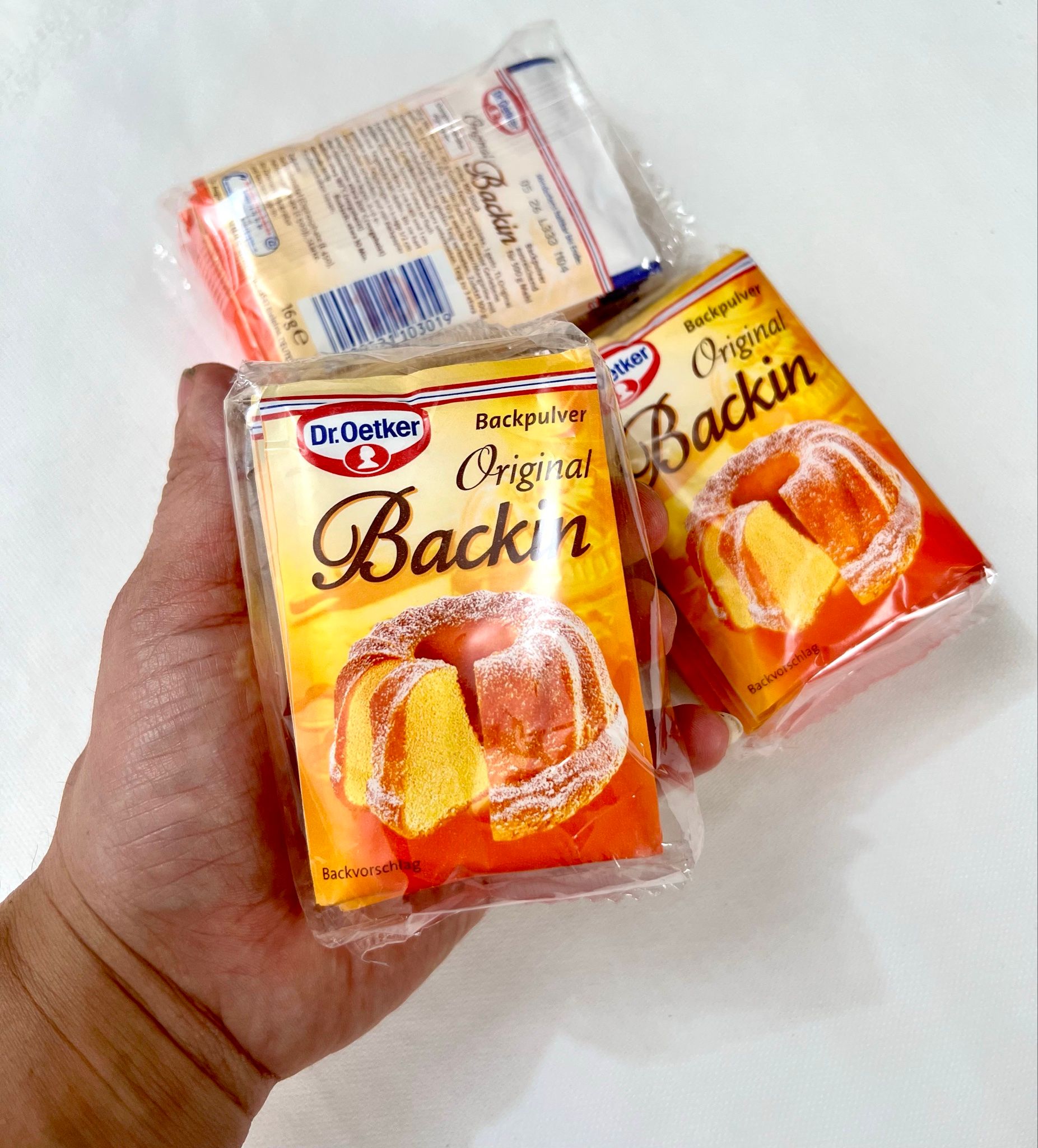  Bột nở làm bánh Backin, 10 gói 