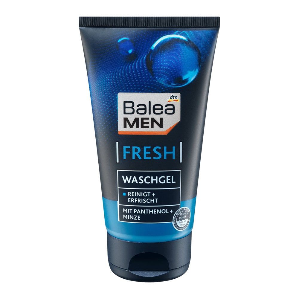  Sữa rửa mặt BALEA MEN FRESH WASCHGEL dành cho nam, tuýp 150ml 