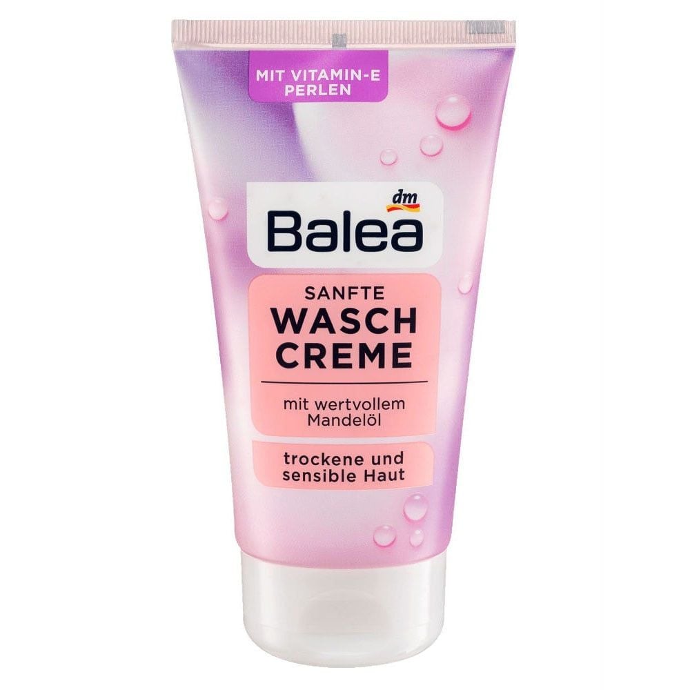  Sữa rửa mặt Balea Sanfte Waschcreme cho da khô & nhạy Cảm, 150 ml 