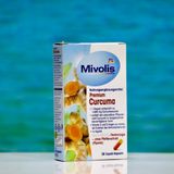  Viên uống nghệ Curcuma Mivolis, hộp 40 viên dạng con nhộng có dung dịch nước bên trong 