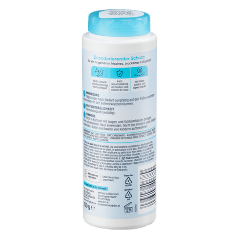  Bột khử mùi hôi chân, giày dép Balea lọ 100g 