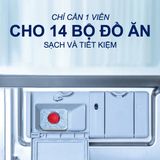  Viên Rửa Bát Finish Power All in 1 Max - Túi 100 Viên | Làm Sạch Vượt Trội, Tiết Kiệm Thời Gian 
