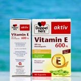  Viên uống VITAMIN E 600N DOPPEL HERZ, hộp 60 viên 