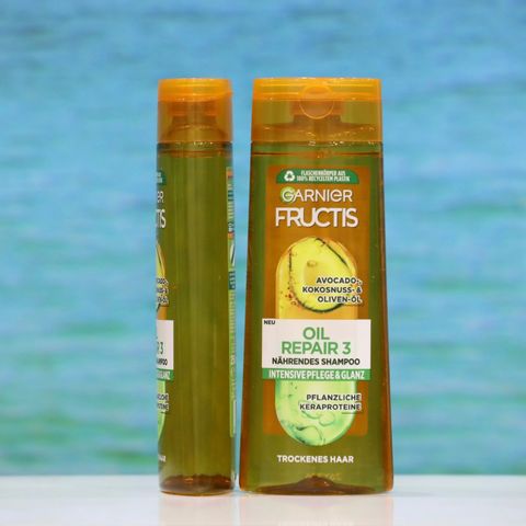  Dầu gội đầu Garnier Fructis Oil Repair 3 Dành Cho Tóc Khô Và Hư Tổn, 250ml 