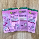  Mặt nạ giấy Garnier siêu cấp ẩm màu hồng 