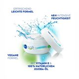 Kem Dưỡng Da Nivea Soft 200ml – Dưỡng Ẩm Nhẹ Nhàng, Làn Da Mềm Mại Tươi Mát 