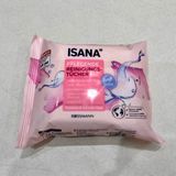  Khăn Ướt Tẩy Trang ISANA Pflege Tücher 5in1 25 tờ – Làm Sạch & Dưỡng Da Hiệu Quả 