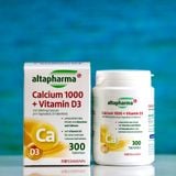  Viên uống bổ xung canxi và vitamin D3 của hãng Altapharma, hộp 300 viên 