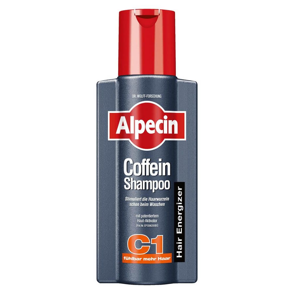  Dầu Gội Alpecin Coffein Shampoo C1 Chống Rụng Tóc, Kích Thích Tóc Mọc & Chữa Hói Đầu, 250 ml 