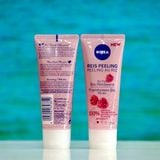  Tẩy da chết Nivea Bio từ Gạo và Quả mâm xôi (Himbeere) tuýp 75ml 