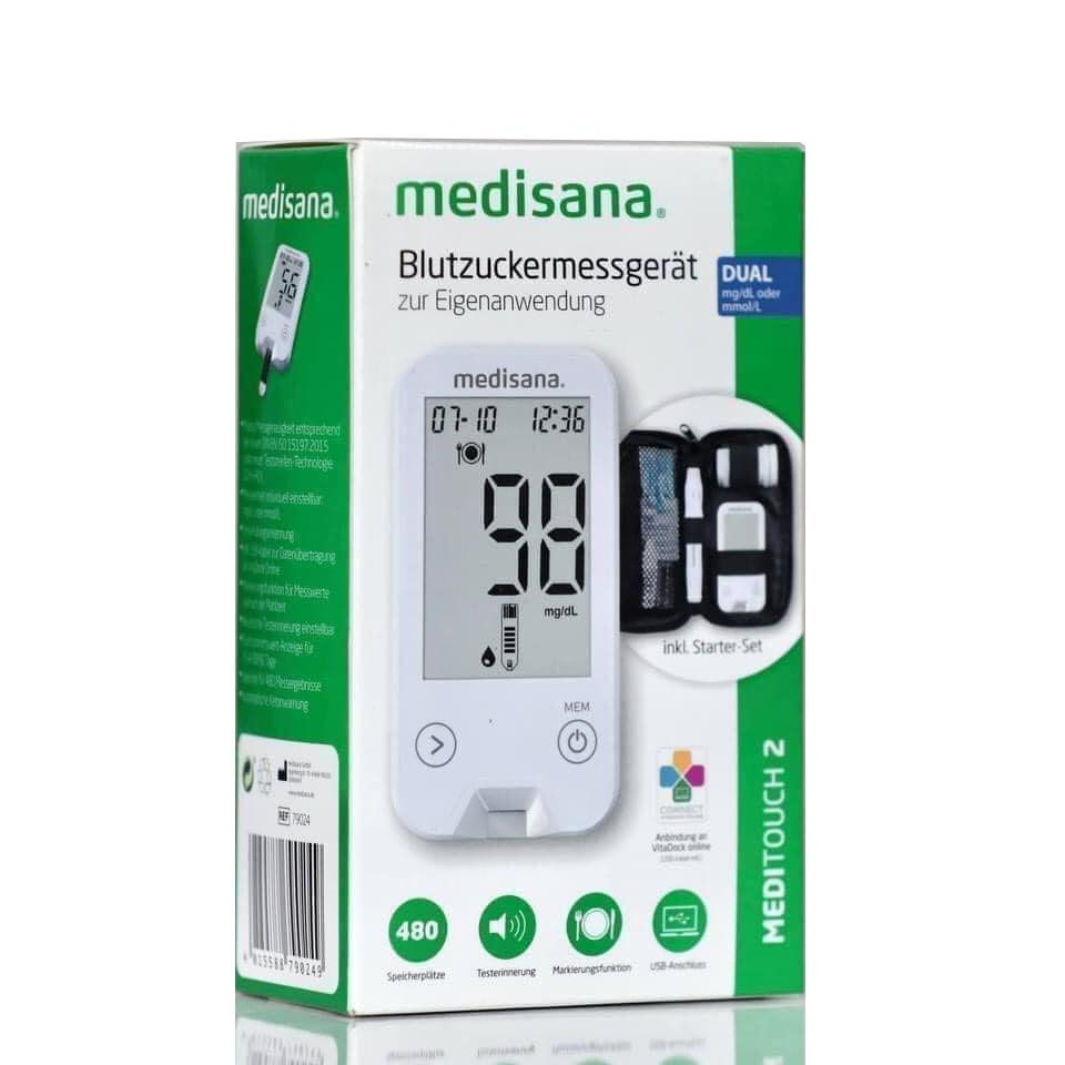  [Made in Germany] Máy đo đường huyết Medisana 
